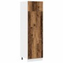 Mueble de frigorífico madera ingeniería envejecida 60x57x207 cm by , Kitchen cabinets - Ref: Foro24-856125, Price: 197,21 €, ...