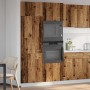 Mueble de frigorífico madera ingeniería envejecida 60x57x207 cm by , Kitchen cabinets - Ref: Foro24-856125, Price: 197,21 €, ...