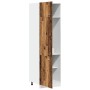 Mueble de frigorífico madera ingeniería envejecida 60x57x207 cm by , Kitchen cabinets - Ref: Foro24-856125, Price: 197,21 €, ...