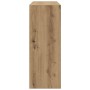 Mesa consola madera de ingeniería roble artesanal 78x30x80 cm de , Mesas auxiliares - Ref: Foro24-856621, Precio: 48,34 €, De...