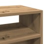 Mesa consola madera de ingeniería roble artesanal 78x30x80 cm de , Mesas auxiliares - Ref: Foro24-856621, Precio: 48,34 €, De...