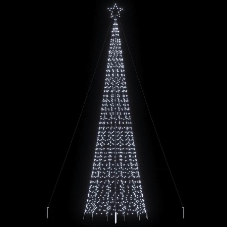 Árbol de Navidad cono con estacas 1534 LEDs blanco frío 500 cm von , Weihnachtsbäume - Ref: Foro24-4016405, Preis: 117,89 €, ...