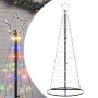 Árbol de Navidad cono de luz 200 LEDs de colores 182 cm von , Weihnachtsbäume - Ref: Foro24-4016451, Preis: 43,48 €, Rabatt: %