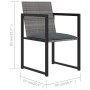 5-piece garden dining set and gray synthetic rattan cushions by vidaXL, Garden sets - Ref: Foro24-313117, Price: 306,88 €, Di...