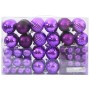 Bolas de Navidad 100 unidades lila Ø3/4/6 cm by , Festive decorations - Ref: Foro24-4100008, Price: 23,79 €, Discount: %