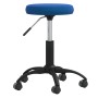 Silla de oficina giratoria de terciopelo azul | Foro24|Onlineshop| Casa, Jardín y Más Foro24.es