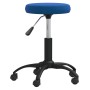 Silla de oficina giratoria de terciopelo azul | Foro24|Onlineshop| Casa, Jardín y Más Foro24.es