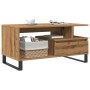 Mesa de centro madera de ingeniería roble artisan 90x49x45 cm von , Couchtisch - Ref: Foro24-857455, Preis: 88,97 €, Rabatt: %