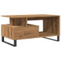 Mesa de centro madera de ingeniería roble artisan 90x49x45 cm von , Couchtisch - Ref: Foro24-857455, Preis: 88,97 €, Rabatt: %