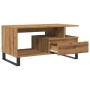 Mesa de centro madera de ingeniería roble artisan 90x49x45 cm von , Couchtisch - Ref: Foro24-857455, Preis: 88,97 €, Rabatt: %