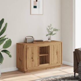 Aparador de madera de ingeniería roble artisan 102x35x60 cm von , Sideboards - Ref: Foro24-857138, Preis: 98,70 €, Rabatt: %