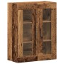 Aparador de madera de ingeniería envejecida 69,5x34x90 cm de , Aparadores - Ref: Foro24-857332, Precio: 95,21 €, Descuento: %