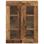 Aparador de madera de ingeniería envejecida 69,5x34x90 cm de , Aparadores - Ref: Foro24-857332, Precio: 95,21 €, Descuento: %