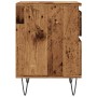 Mesitas de noche 2 uds madera ingeniería envejecida 40x35x50 cm de , Mesitas de noche - Ref: Foro24-857417, Precio: 96,91 €, ...