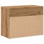 Banco zapatero madera de ingeniería roble artisan 60x30x45 cm by , Shoe racks and shoe organizers - Ref: Foro24-856755, Price...