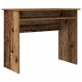 Escritorio madera de ingeniería envejecida 90x50x74 cm von , Schreibtische - Ref: Foro24-855976, Preis: 67,38 €, Rabatt: %