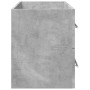 Armario para lavabo contrachapada gris hormigón 100x38,5x48 cm by , Bathroom furniture - Ref: Foro24-856233, Price: 72,81 €, ...