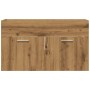 Mueble de lavabo de baño madera roble artisan 80x38,5x46 cm de , Muebles de baño - Ref: Foro24-856212, Precio: 57,39 €, Descu...