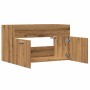 Mueble de lavabo de baño madera roble artisan 80x38,5x46 cm by , Bathroom furniture - Ref: Foro24-856212, Price: 57,39 €, Dis...