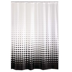 RIDDER Black vinyl shower curtain by RIDDER, shower curtains - Ref: Foro24-433751, Price: 19,99 €, Discount: %