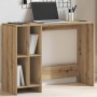 Escritorio de madera de ingeniería roble artisan 102,5x35x75 cm de , Escritorios - Ref: Foro24-856631, Precio: 72,71 €, Descu...