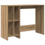 Escritorio de madera de ingeniería roble artisan 102,5x35x75 cm de , Escritorios - Ref: Foro24-856631, Precio: 72,71 €, Descu...