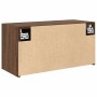 Mueble de pared baño madera ingeniería roble marrón 60x25x30cm de , Tocadores de baño - Ref: Foro24-860064, Precio: 46,15 €, ...