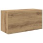 Mueble de pared baño madera ingeniería roble artisan 60x25x30cm de , Tocadores de baño - Ref: Foro24-860066, Precio: 45,00 €,...