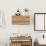 Mueble de pared baño madera ingeniería roble artisan 60x25x30cm de , Tocadores de baño - Ref: Foro24-860066, Precio: 45,00 €,...