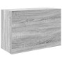 Armario de pared baño madera ingeniería gris Sonoma 60x25x40 cm von , Badezimmerwaschtische - Ref: Foro24-860072, Preis: 51,4...