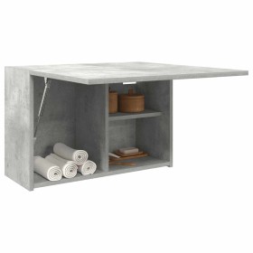 Mueble de pared baño madera ingeniería gris hormigón 60x25x40cm by , bathroom vanities - Ref: Foro24-860070, Price: 50,09 €, ...