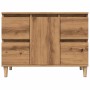 Mueble de lavabo madera ingeniería roble artisan 80x33x60 cm de , Tocadores de baño - Ref: Foro24-857127, Precio: 100,50 €, D...