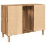 Mueble de lavabo madera ingeniería roble artisan 80x33x60 cm de , Tocadores de baño - Ref: Foro24-857127, Precio: 100,50 €, D...