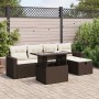 Set sofás de jardín 6 piezas y cojines ratán sintético marrón | Foro24|Onlineshop| Casa, Jardín y Más Foro24.es