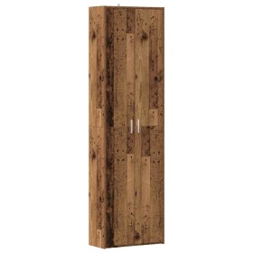 Armario de pasillo madera de ingeniería envejecida 55x25x189 cm by , Wardrobes - Ref: Foro24-856030, Price: 121,31 €, Discoun...