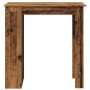 Mesa bar con estante almacenaje envejecida 102x50x103,5 cm von , Küchen- und Esstische - Ref: Foro24-856762, Preis: 93,55 €, ...