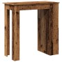 Mesa bar con estante almacenaje envejecida 102x50x103,5 cm von , Küchen- und Esstische - Ref: Foro24-856762, Preis: 93,55 €, ...