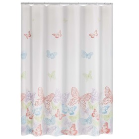 RIDDER Vinyl butterflies shower curtain by RIDDER, shower curtains - Ref: Foro24-433750, Price: 21,99 €, Discount: %