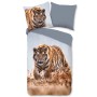 Good Morning Funda de edredón TIGER 135x200 cm multicolor de Good Morning, Fundas de nórdico - Ref: Foro24-432979, Precio: 40...