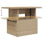 Set sofás jardín y cojines 7 pzas ratán sintético acacia beige by , Garden sets - Ref: Foro24-3327678, Price: 569,45 €, Disco...