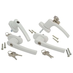 Brüder Mannesmann Security window handles 4 pieces by Brüder Mannesmann, window cranks - Ref: Foro24-433788, Price: 33,43 €, ...