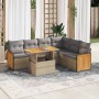 Set sofás jardín y cojines 7 pzas ratán sintético acacia beige von , Gartensets - Ref: Foro24-3327720, Preis: 565,18 €, Rabat...