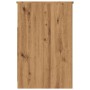 Cajonera de madera de ingeniería roble artisan 40x50x76 cm von , Schließfächer und Lagerschränke - Ref: Foro24-856005, Preis:...