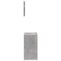 Set muebles de baño 2 piezas madera contrachapada gris hormigón de , Muebles de baño - Ref: Foro24-856066, Precio: 64,12 €, D...