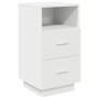 Mesillas de noche 2 uds con 2 cajones blanco 36x36x68 cm von , Nachttische - Ref: Foro24-858579, Preis: 116,24 €, Rabatt: %