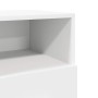 Mesillas de noche 2 uds con 2 cajones blanco 36x36x68 cm by , Nightstands - Ref: Foro24-858579, Price: 116,24 €, Discount: %