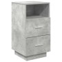 Mesillas de noche 2 uds con 2 cajones gris cemento 36x36x68 cm by , Nightstands - Ref: Foro24-858585, Price: 112,84 €, Discou...