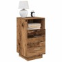 Mesillas de noche 2 uds con 2 cajones madera vieja 36x36x68 cm de , Mesitas de noche - Ref: Foro24-858593, Precio: 112,84 €, ...