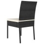 Garden dining chairs 2 units black synthetic rattan by vidaXL, Garden chairs - Ref: Foro24-315106, Price: 95,37 €, Discount: %