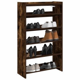 Zapatero madera contrachapada roble ahumado 60x25x100 cm von , Schuhregale und Schuhorganisatoren - Ref: Foro24-859873, Preis...